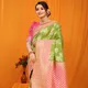 P Green__Royal Rajgharana Sarees